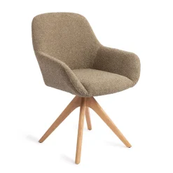 Best Jesper Home Eetkamerstoel Kushi Revolve Oak Natural