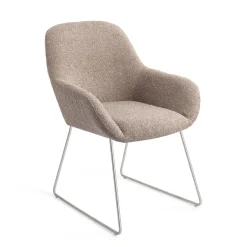 Discount Jesper Home Eetkamerstoel Kushi Slide Steel
