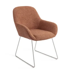 Discount Jesper Home Eetkamerstoel Kushi Slide Steel