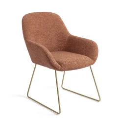 Discount Jesper Home Eetkamerstoel Kushi Slide Gold