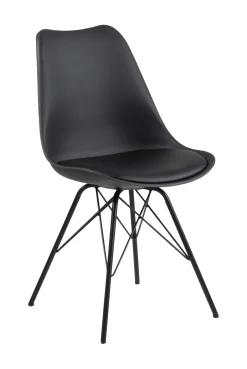 Bendt Eetkamerstoel Liva PU, kleur Zwart