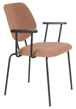 Best ZILT Eetkamerstoel Lora Met armleuning, Bouclé