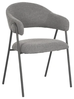 Clearance LABEL51 Eetkamerstoel Lowen Bouclé