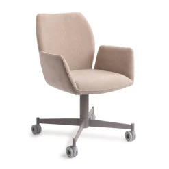 New Jesper Home Eetkamerstoel Misaki Caster Grey