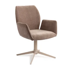 New Jesper Home Eetkamerstoel Misaki Quad Beige