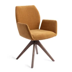 Discount Jesper Home Eetkamerstoel Misaki Revolve Oak Walnut