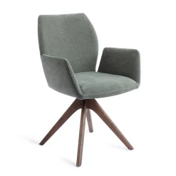 Discount Jesper Home Eetkamerstoel Misaki Revolve Oak Walnut