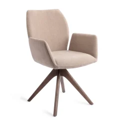 Discount Jesper Home Eetkamerstoel Misaki Revolve Oak Walnut