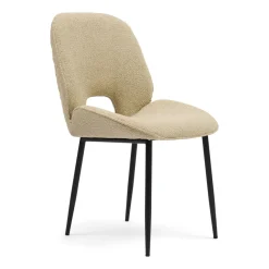 Outlet Rivièra Maison Eetkamerstoel Mr. Beekman Bouclé, kleur Natural grey