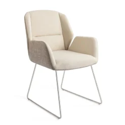Clearance Jesper Home Eetkamerstoel Myoko Slide Steel