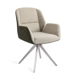 Outlet Jesper Home Eetkamerstoel Myoko Turn Steel, Draaibaar