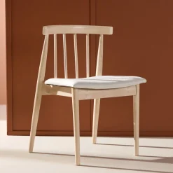 Best Nohr Eetkamerstoel Neomi Rubberhout, kleur Whitewash
