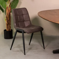 Outlet LABEL51 Eetkamerstoel Noor Micro Suede
