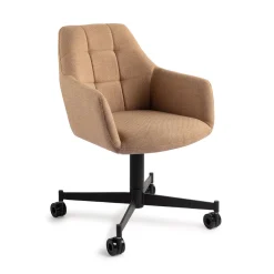 Discount Jesper Home Eetkamerstoel Noto Caster Black