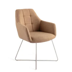Jesper Home Eetkamerstoel Noto Cross Steel