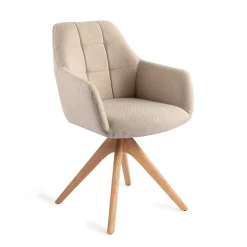 Online Jesper Home Eetkamerstoel Noto Revolve Oak Natural