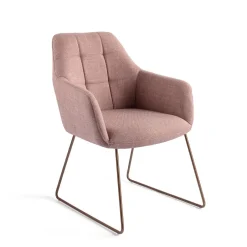 Hot Jesper Home Eetkamerstoel Noto Slide Rose Gold
