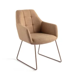 Hot Jesper Home Eetkamerstoel Noto Slide Rose Gold