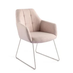 Outlet Jesper Home Eetkamerstoel Noto Slide Steel
