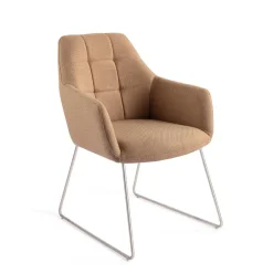 Outlet Jesper Home Eetkamerstoel Noto Slide Steel