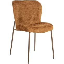 New Richmond Interiors Eetkamerstoel Odarby Fusion stof, kleur Cognac