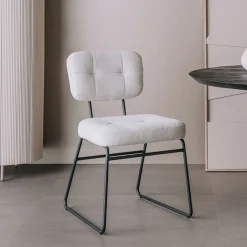 Sale Tower Living Eetkamerstoel Padola Bouclé
