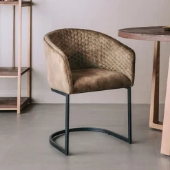 Online Tower Living Eetkamerstoel Pellaro Velvet