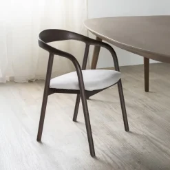 Discount Eleonora Eetkamerstoel Rayven Essen en stof