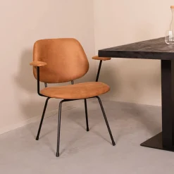 Online LABEL51 Eetkamerstoel Rivano Microsuede