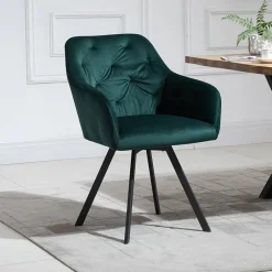 New Artistiq Living Eetkamerstoel Romeo Velvet, Draaibaar