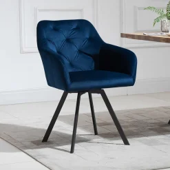New Artistiq Living Eetkamerstoel Romeo Velvet, Draaibaar