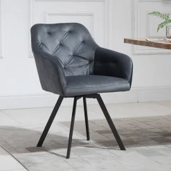 New Artistiq Living Eetkamerstoel Romeo Velvet, Draaibaar