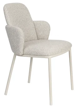 Best ZILT Eetkamerstoel Romondo Bouclé Beige