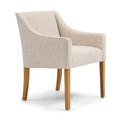 Best Rivièra Maison Eetkamerstoel Savile Row Chenille Jacquard, kleur Glossy Flax