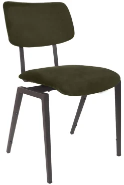 LABEL51 Eetkamerstoel Schoolstoel Velvet