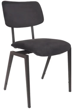 LABEL51 Eetkamerstoel Schoolstoel Velvet