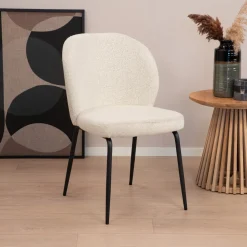 Outlet Sohome Eetkamerstoel Sophia Bouclé