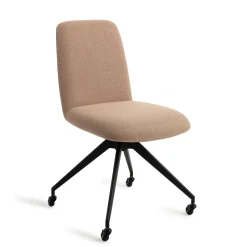 Clearance Jesper Home Eetkamerstoel Taiwa Glide Black