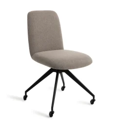 Clearance Jesper Home Eetkamerstoel Taiwa Glide Black