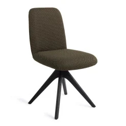 Clearance Jesper Home Eetkamerstoel Taiwa Revolve Oak Black