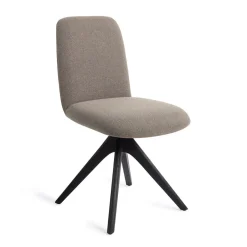Clearance Jesper Home Eetkamerstoel Taiwa Revolve Oak Black