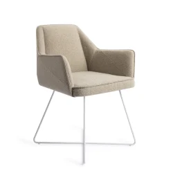 Outlet Jesper Home Eetkamerstoel Tome Cross White
