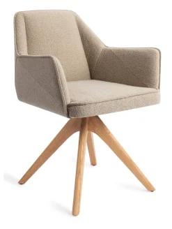 Discount Jesper Home Eetkamerstoel Tome Revolve Oak Natural