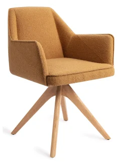 Discount Jesper Home Eetkamerstoel Tome Revolve Oak Natural