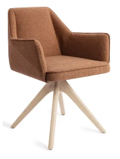 Jesper Home Eetkamerstoel Tome Revolve Oak Bleach