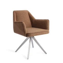 Hot Jesper Home Eetkamerstoel Tome Turn Steel