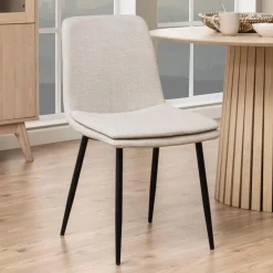 Outlet Bendt Eetkamerstoel Tronier Structuurstof