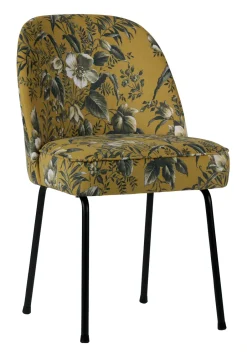 Best WOOOD Eetkamerstoel Vogue Poppy Velvet