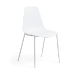 New Kave Home Eetkamerstoel Whatts kleur Wit