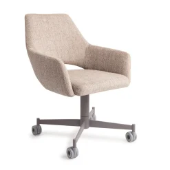 Sale Jesper Home Eetkamerstoel Yanai Caster Grey